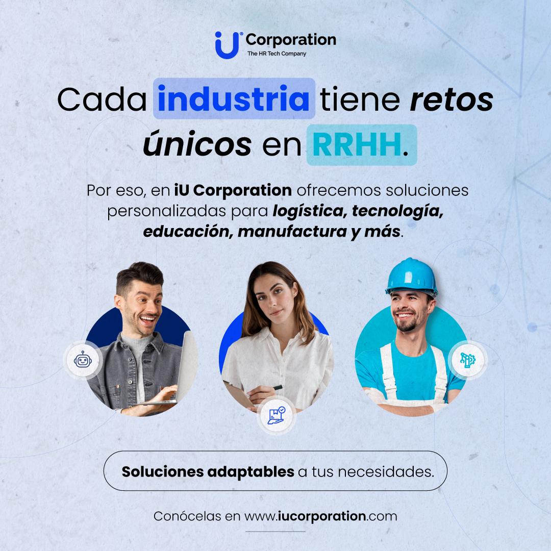 iU_Corp's tweet photo. #HRTech es para todo tipo y tamaño de empresa. Hoy empresas en diversos segmentos ya la usan para atraer y retener talento de forma efectiva.

💡 ¿Quieres saber cómo nuestras soluciones se adaptan a tu sector?  Visita https://t.co/YDzF2Wxi7a

#iucorporation #hiumanlab #khor https://t.co/ebBobroujF
