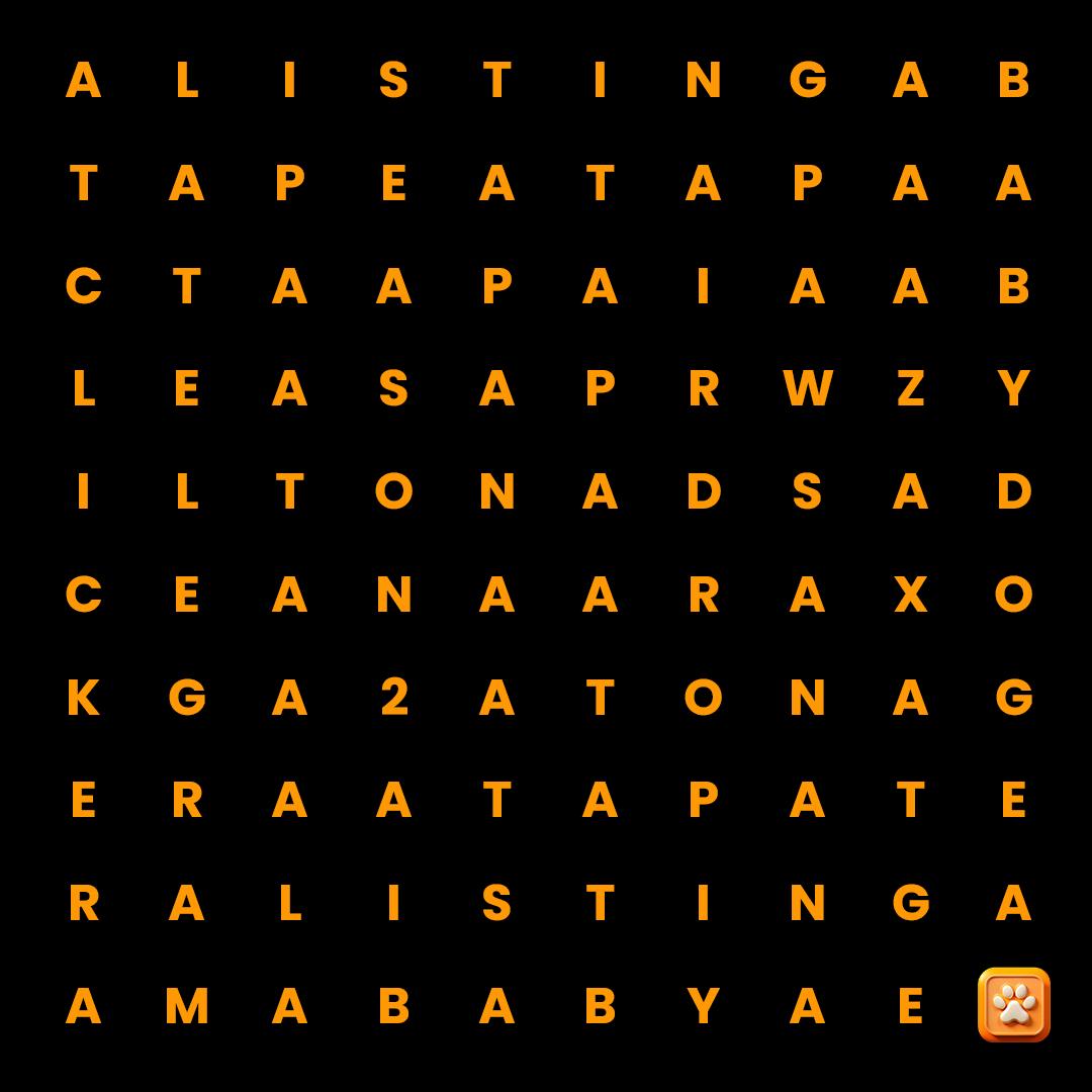 We know what’s the first word you're going to see👀

But don't be shy, tell us anyway👇

Hint: If you see it more than one time, it will happen in Spring 2025🐶

t.me/BabyDogePAWS_B…