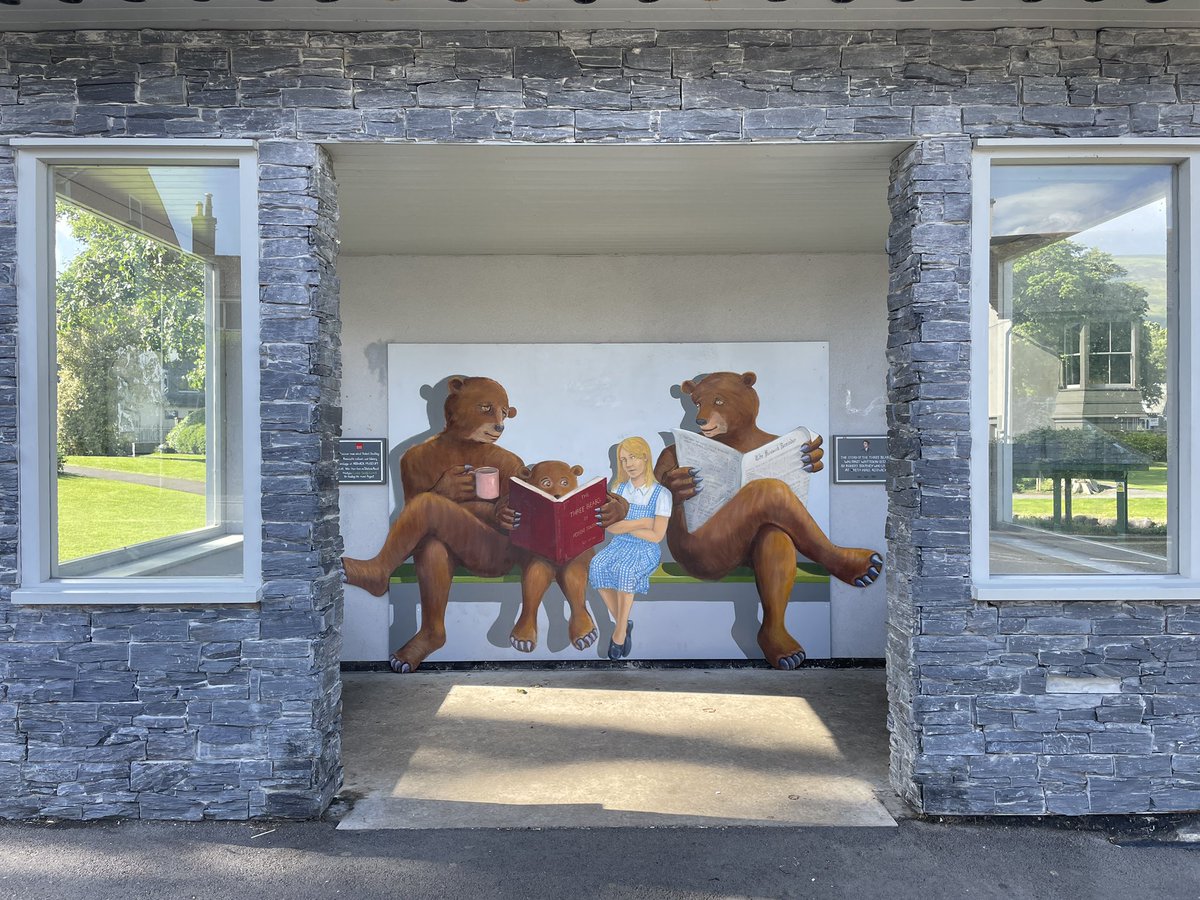 Lake District On Board (@lakesonboard) on Twitter photo There’s some fabulous parks in #Keswick, looking lovely in the sunshine. Plus one of the most attractive bus stops you’ll ever see where you can wait with Goldilocks and the 3 bears. 
Try this self guided audio walking tour to find out more about Keswick!
voicemap.me/tour/lake-dist… There’s some fabulous parks in #Keswick, looking lovely in the sunshine. Plus one of the most attractive bus stops you’ll ever see where you can wait with Goldilocks and the 3 bears. 
Try this self guided audio walking tour to find out more about Keswick!
voicemap.me/tour/lake-dist…