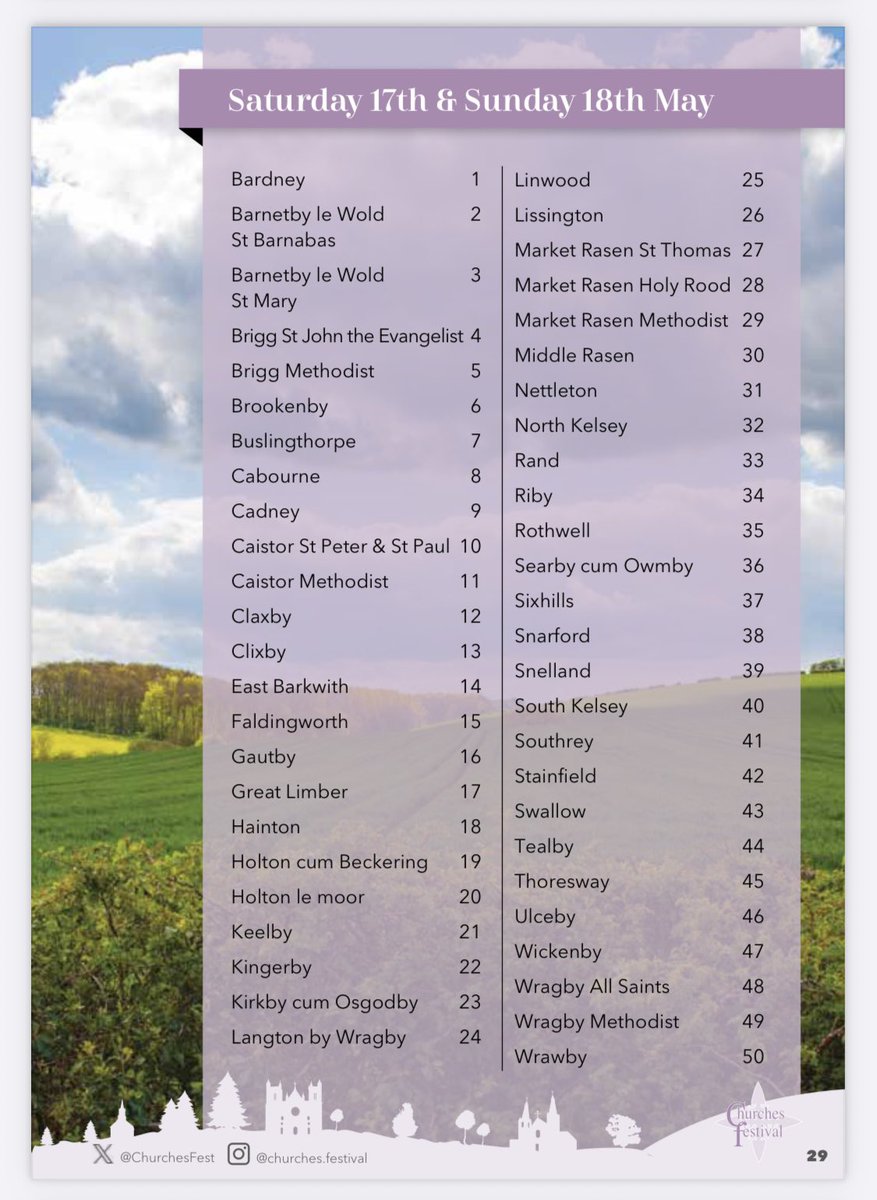 ChurchesFest's tweet image. More glorious churches open this weekend in Lincolnshire as our festival continues! 

1/3