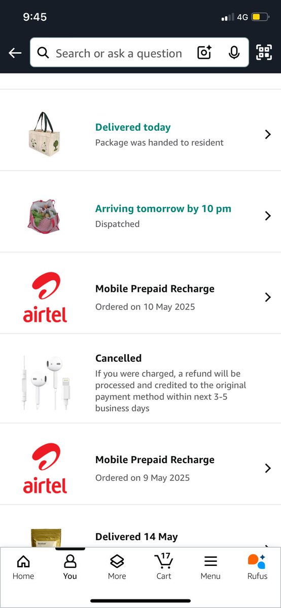shabndu's tweet photo. @amazonIN @amazon @JeffBezos @jagograhakjago @CimGOI Scam at Amazon confirmed . Orders cancelled by Amazon not refunded. Link for check refund status disabled. It is over 3 days that I was assured of call from Amazon , no one has called ; imagine the scope of scam https://t.co/VJx2takMVT