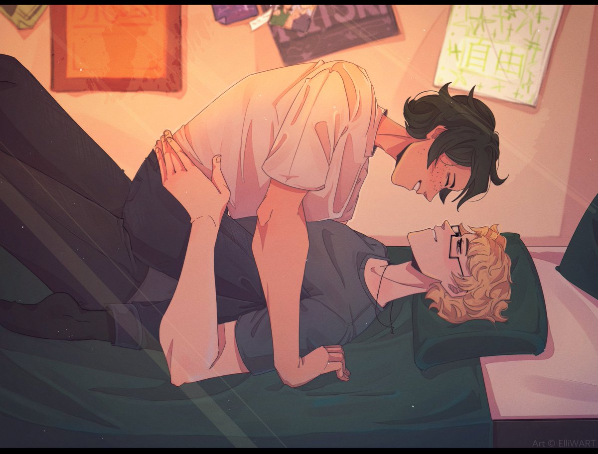 elli_wart's tweet photo. #Haikyuu #tsukkiyama 

my lovely soft boys 🧡💚 https://t.co/z9Paio2jXW