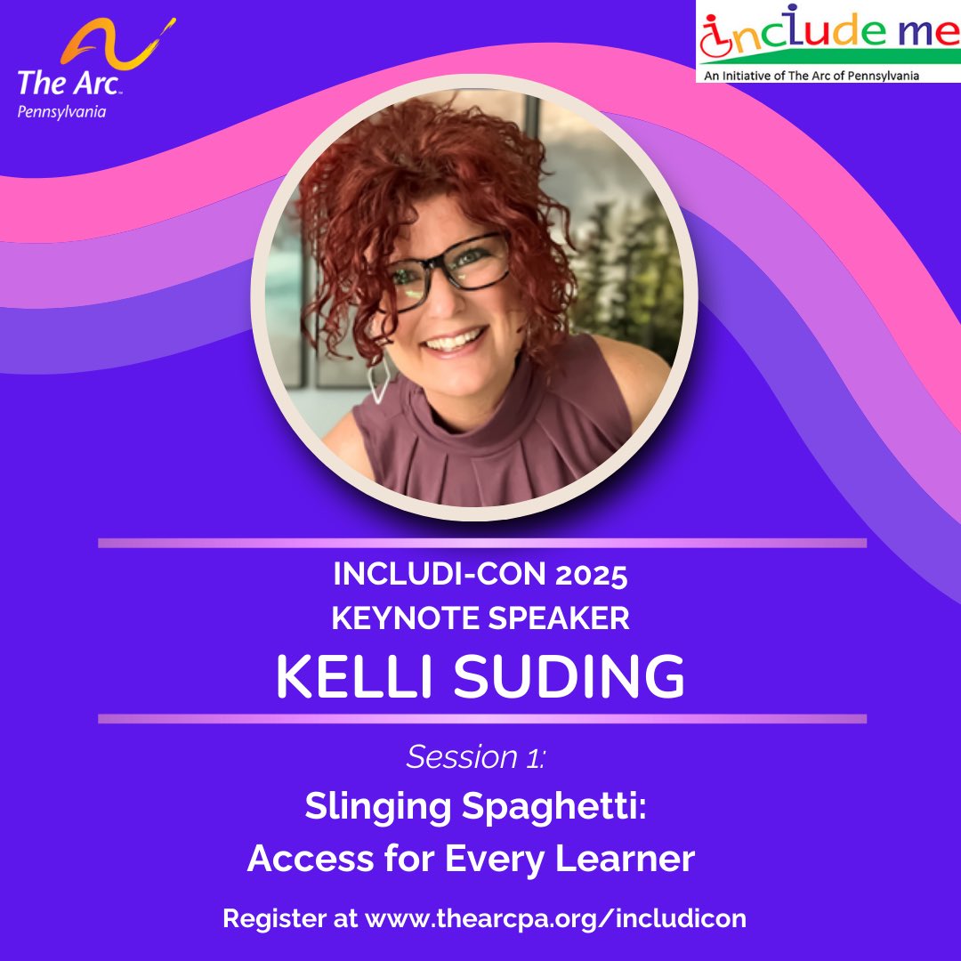 IncludeMePA's tweet photo. Wow! Don’t miss this incredible keynote lineup at Includi-Con 2025! Sally Bailey will start off with the Day 1 keynote, Kelli Suding will have 2 keynotes on Day 2 &amp; Kerry Magro will finish us out with the keynote on Day 3. Learn more &amp; register here: https://t.co/TDu0z8L2HP https://t.co/4QQCCoqHc1