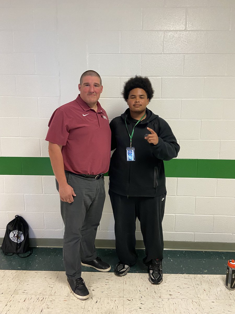 Thank you <a href="/CoachRabyJr/">Ed Raby</a> for stopping by  and having a great conversation! I look forward to staying in touch! <a href="/_CoachMcCray/">Jacquis McCray Jr.</a> <a href="/KdyCavsFootball/">John F. Kennedy Football</a>