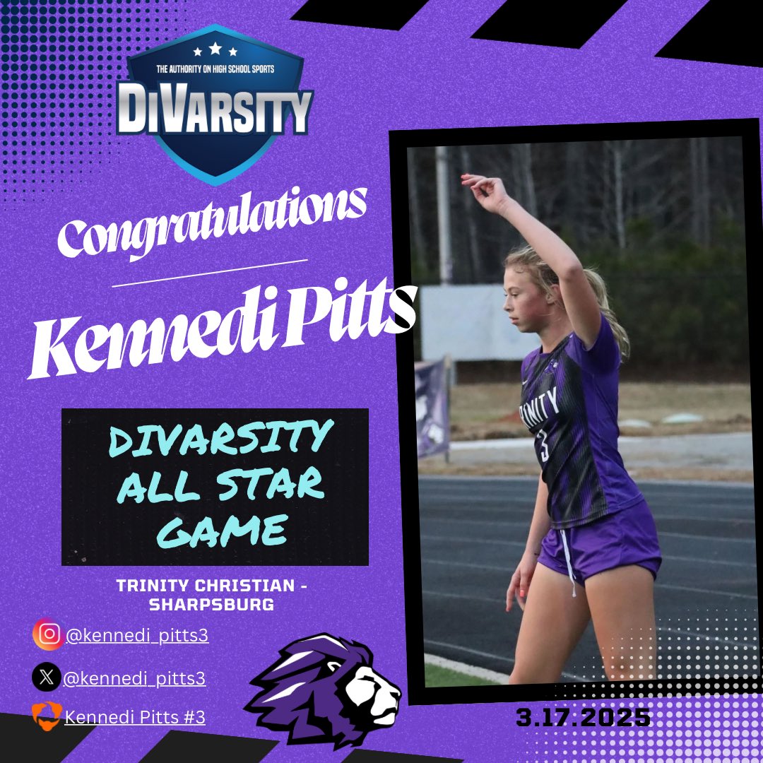 Kennedi Pitts (@kennedi_pitts3) on Twitter photo Excited to represent my school, Trinity Christian in the DiVarsity All Star game this weekend. <a href="/whosupnext23/">Who's Up Next</a> <a href="/ccprospects23/">complete college prospects</a> <a href="/ImYouthSoccer/">ECNL/GA/Recruiting/College Soccer</a> <a href="/ps_nation_/">Prep Sports Nation</a> <a href="/PrepSoccer/">Prep Soccer ⚽️</a> <a href="/TheSoccerWire/">SoccerWire</a> @85SouthSports1 Excited to represent my school, Trinity Christian in the DiVarsity All Star game this weekend. <a href="/whosupnext23/">Who's Up Next</a> <a href="/ccprospects23/">complete college prospects</a> <a href="/ImYouthSoccer/">ECNL/GA/Recruiting/College Soccer</a> <a href="/ps_nation_/">Prep Sports Nation</a> <a href="/PrepSoccer/">Prep Soccer ⚽️</a> <a href="/TheSoccerWire/">SoccerWire</a> @85SouthSports1