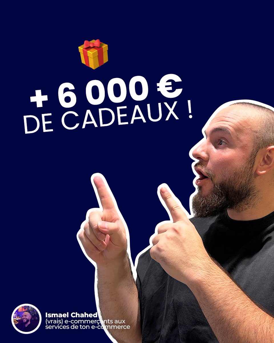 À la fin des 5 jours avec MIG IMMERSION, on récompense l'élève le plus engagé 🎁

À gagner, +6000€ de cadeaux :
🔥 MacBook Pro (valeur 2500€)
🔥 Coaching MIG (valeur 2000€)
🔥 Accompagnement Communik (valeur 1800€)

Il te faut quoi de plus pour te lancer ?
👉 Infos en com