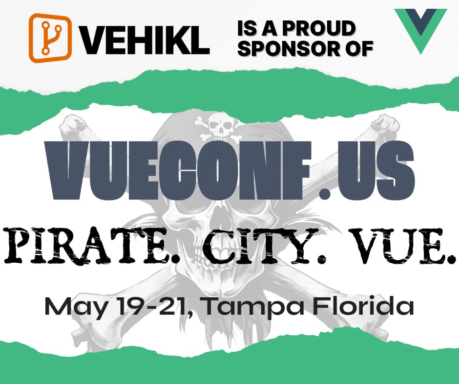 Vehikl is proud to sponsor VueConf US 2025!

We’re looking forward to connecting with the Vue.js community, and learning from an awesome lineup of speakers!

See you there! 💚💙 loom.ly/TLriy84

#vueconfus #community #tampa