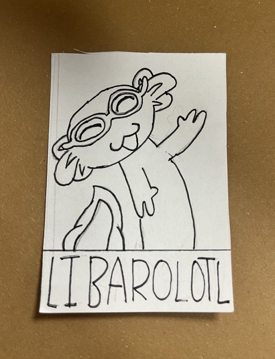 Lovely little sketch from one of our year 7 pupils today in the #school #library.