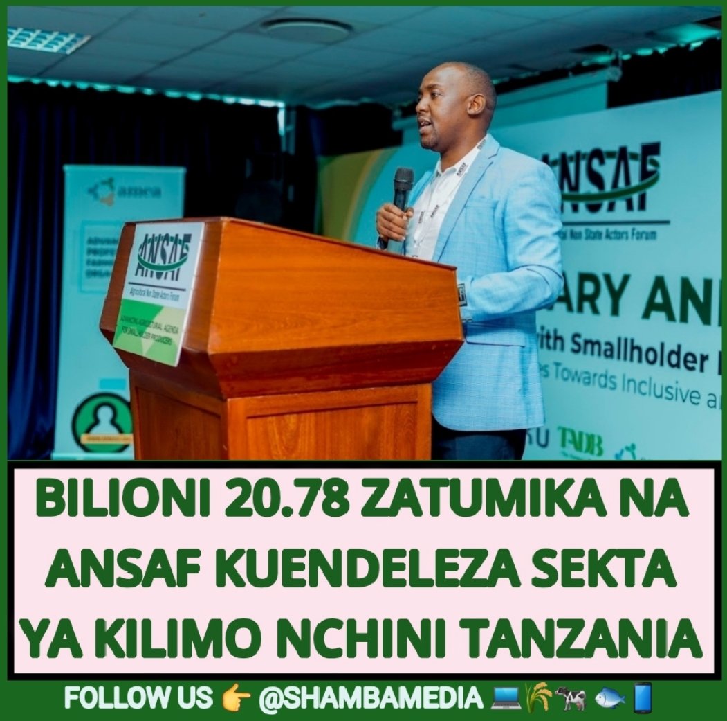 shambamedia's tweet photo. 💰🌾 Katika kuadhimisha miaka 15 ya Jukwaa la wadau wa sekta ya kilimo wasio wa kiserikali @ANSAFForum limeweza kutumia Dola za kimarekani milioni 7.776 sawa na shilingi bilioni 20.78 ambazo zimetumika katika kuendeleza shughuli za maendeleo ya sekta ya kilimo nchini. #ANSAF https://t.co/CKOhKTl6i8