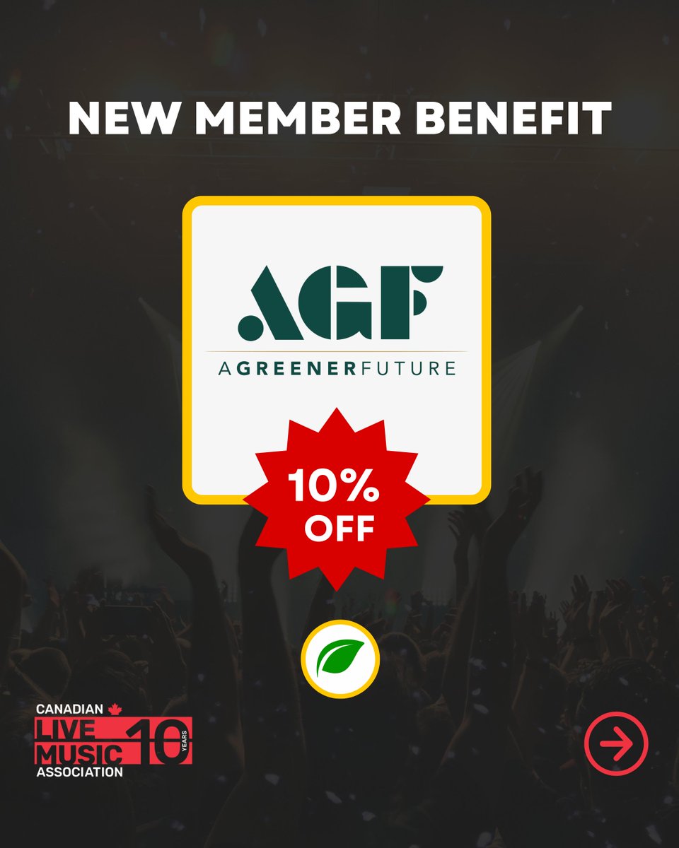 Canadian Live Music Association (@canadian_live) on Twitter photo 🚨🚨🚨
<a href="/agreenerfuture_/">A Greener Future</a> is offering CLMA members an exclusive 10% discount on its internationally recognized Online Assessor Training.
🗓️ Course Dates:
• June 2–13, 2025
• Oct 6–17, 2025
🔗 Members can access this offer through the Member Portal - link in bio. 🚨🚨🚨
<a href="/agreenerfuture_/">A Greener Future</a> is offering CLMA members an exclusive 10% discount on its internationally recognized Online Assessor Training.
🗓️ Course Dates:
• June 2–13, 2025
• Oct 6–17, 2025
🔗 Members can access this offer through the Member Portal - link in bio.