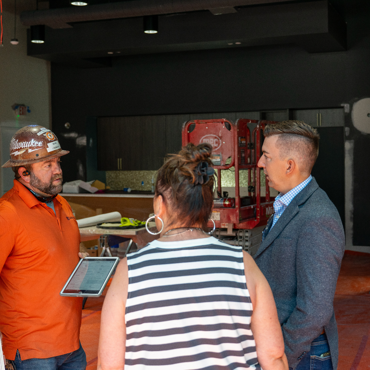 🚧 Big things are happening in Winston-Salem!

We’re thrilled to share a behind-the-scenes look at the upfit of our newest space—Interior Elements’ Triad Showroom, located in the heart of the Innovation Quarter.

With Crystal Doss and Daniel Whicker leading the charge, this space