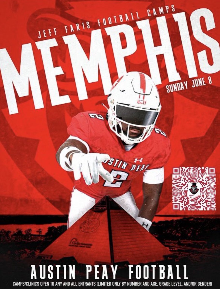 Daniel Rohr (@daniel_rohr73) on Twitter photo Thank you <a href="/GovsFB/">Austin Peay Football</a> for the Camp invite!! I am so excited to come out and compete this summer!!
<a href="/CoachJ_OConnor/">Jordy O'Connor</a>
<a href="/CoachFarisAPSU/">Jeff Faris</a>
<a href="/DustinOller/">Dustin Oller</a>
<a href="/Varsitycombine1/">KC Varsity Combines</a>
<a href="/6starfootballMO/">Six Star Football | MISSOURI</a>
<a href="/WOWKCfootball/">WOWKC</a> Thank you <a href="/GovsFB/">Austin Peay Football</a> for the Camp invite!! I am so excited to come out and compete this summer!!
<a href="/CoachJ_OConnor/">Jordy O'Connor</a>
<a href="/CoachFarisAPSU/">Jeff Faris</a>
<a href="/DustinOller/">Dustin Oller</a>
<a href="/Varsitycombine1/">KC Varsity Combines</a>
<a href="/6starfootballMO/">Six Star Football | MISSOURI</a>
<a href="/WOWKCfootball/">WOWKC</a>