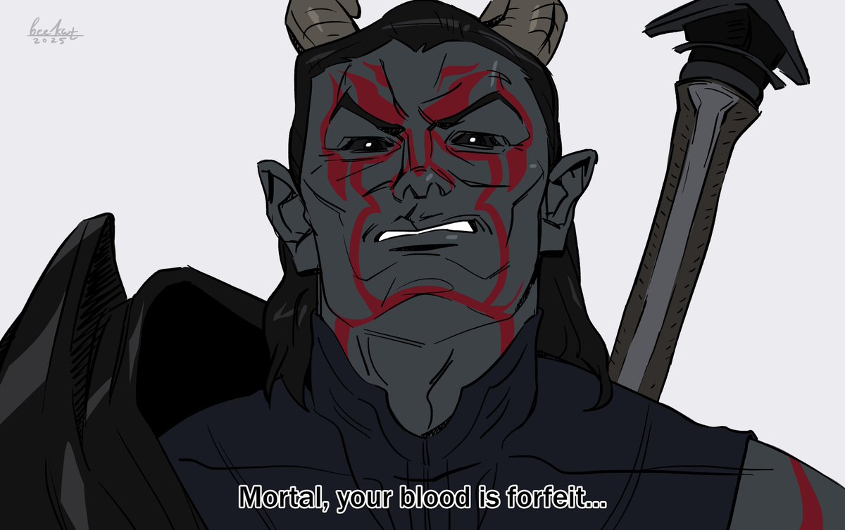 beekat_png's tweet photo. #skyrim #tes #theelderscrolls 

silly dremora 🤭 https://t.co/qBS8xyYUD7