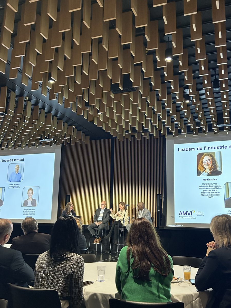 🎉 Nous remercions nos membres, les professionnels du secteur et les autres parties prenantes de s’être joints à nous à Montréal pour la 18e édition de notre conférence phare au Québec.

This year’s Quebec Investments Conference was a great success!