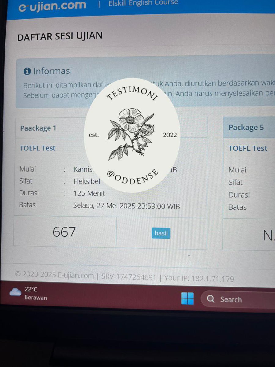 shinomuncher's tweet image. 🗣️ Highly reccomended katanya

Hi admin baru on lagi, gengs! Abis ngebantai TOEFL  skor 660+🔥. Reading, listening, structure—semuanya gas pol. Pas banget sumpah buat yang lagi nyiapin TOEFL. WA sekarang, sebelum admin full slot 🧑‍🎤🎸
— wa.me/6285704176931 #zonauang