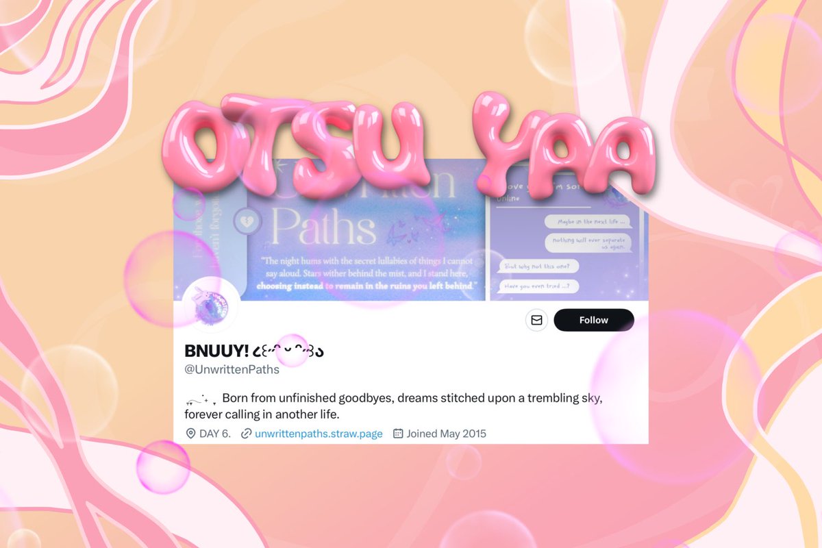 TTCA2D's tweet image. Met bubaran Yaa.
— @UnwrittenPaths 090525 - 150525