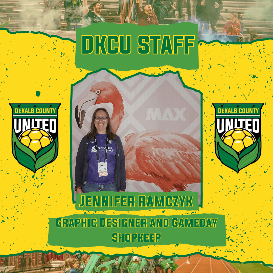 dkcunited's tweet photo. Big shout to Jennifer Ramczyk — our Game Day Shop Keeper and merch table queen 👑
She’ll sell you a scarf with a smile and might’ve even designed it herself.
DKCU style? Yeah, that’s her work.
#DKCU #MerchGoals #MoreThanASoccerClub #dekalbil https://t.co/3HRVlAAPu3