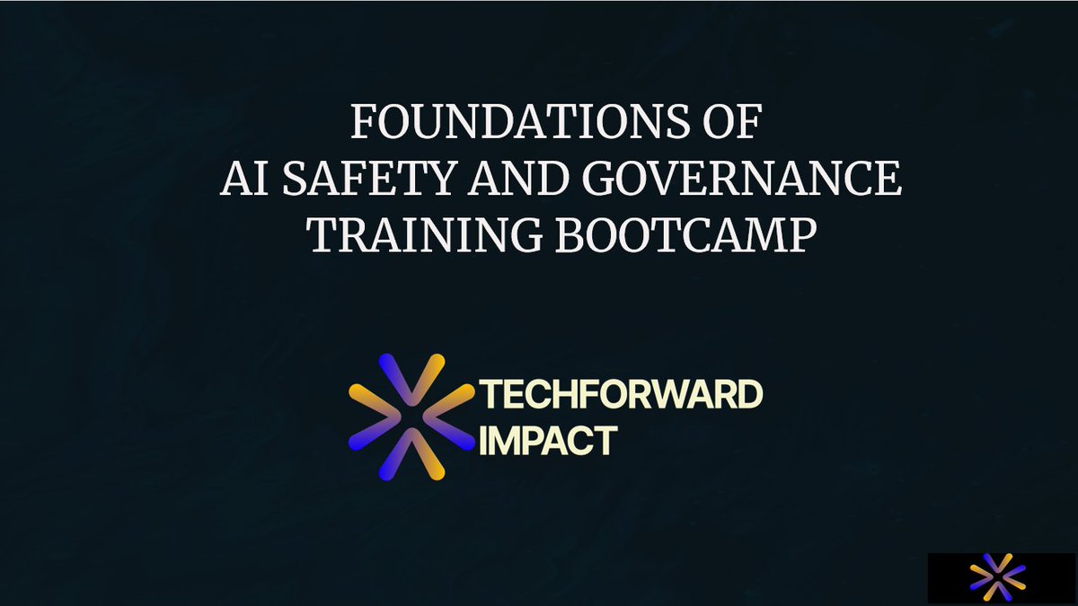 TechForward Impact (@techfwd_impact) on Twitter photo 585 changemakers selected.
285 joined in minutes.
And they kept joining from across the globe.
Why?
Because inclusion in AI is non-negotiable.
This isnt just a bootcamp it's a movement.
Next session loading!
#TechForwardImpact #InclusiveAI #AISafety #AIGovernance
<a href="/ritapurity/">Prof. Rita Orji, PhD</a> 585 changemakers selected.
285 joined in minutes.
And they kept joining from across the globe.
Why?
Because inclusion in AI is non-negotiable.
This isnt just a bootcamp it's a movement.
Next session loading!
#TechForwardImpact #InclusiveAI #AISafety #AIGovernance
<a href="/ritapurity/">Prof. Rita Orji, PhD</a>