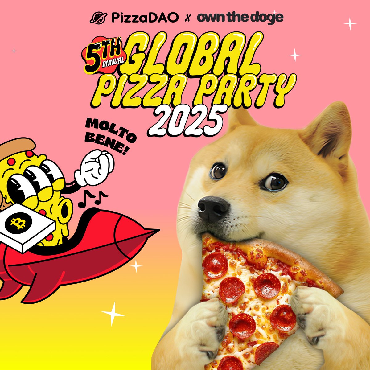 PizzaDAO.eth 🍕🏴☠️ (@pizza_dao) on Twitter photo <a href="/ownthedoge/">Own The Doge 🐶🖼</a> <a href="/thezaodao/">THE ZAO</a> <a href="/bettercallzaal/">+Zaal</a> <a href="/Hurric4n3Ike/">Hurric4n3⚡️Ⓥ | 🌊✨🌊</a> <a href="/YSMAC_/">MAC 🐺</a> Let's pizza party! Also, get ready for a special performance of a track from the <a href="/RarePizzas/">Rare Pizzas NFT 🍕🤌</a> mixtape. 🔥 <a href="/ownthedoge/">Own The Doge 🐶🖼</a> <a href="/thezaodao/">THE ZAO</a> <a href="/bettercallzaal/">+Zaal</a> <a href="/Hurric4n3Ike/">Hurric4n3⚡️Ⓥ | 🌊✨🌊</a> <a href="/YSMAC_/">MAC 🐺</a> Let's pizza party! Also, get ready for a special performance of a track from the <a href="/RarePizzas/">Rare Pizzas NFT 🍕🤌</a> mixtape. 🔥