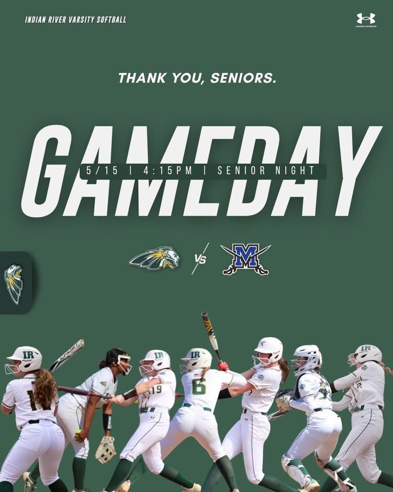 Indianriversb's tweet photo. Gameday!! 🔒 

Come out as we honor and recognize our 7 amazing seniors! 💚💛 https://t.co/fdybAtS3dr