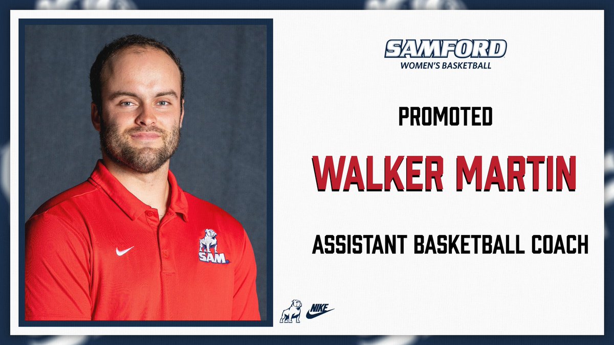 SamfordWBB's tweet image. Congratulations on your promotion, Walker!
#AllForSAMford