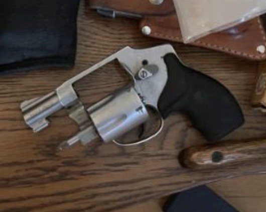 Another Convicted Felon Arrested on Gun Charges

Convicted felon arrested for possession of firearms, ammunition and a stun gun found during search warrant. To learn more, visit nixle.us/GBBYH