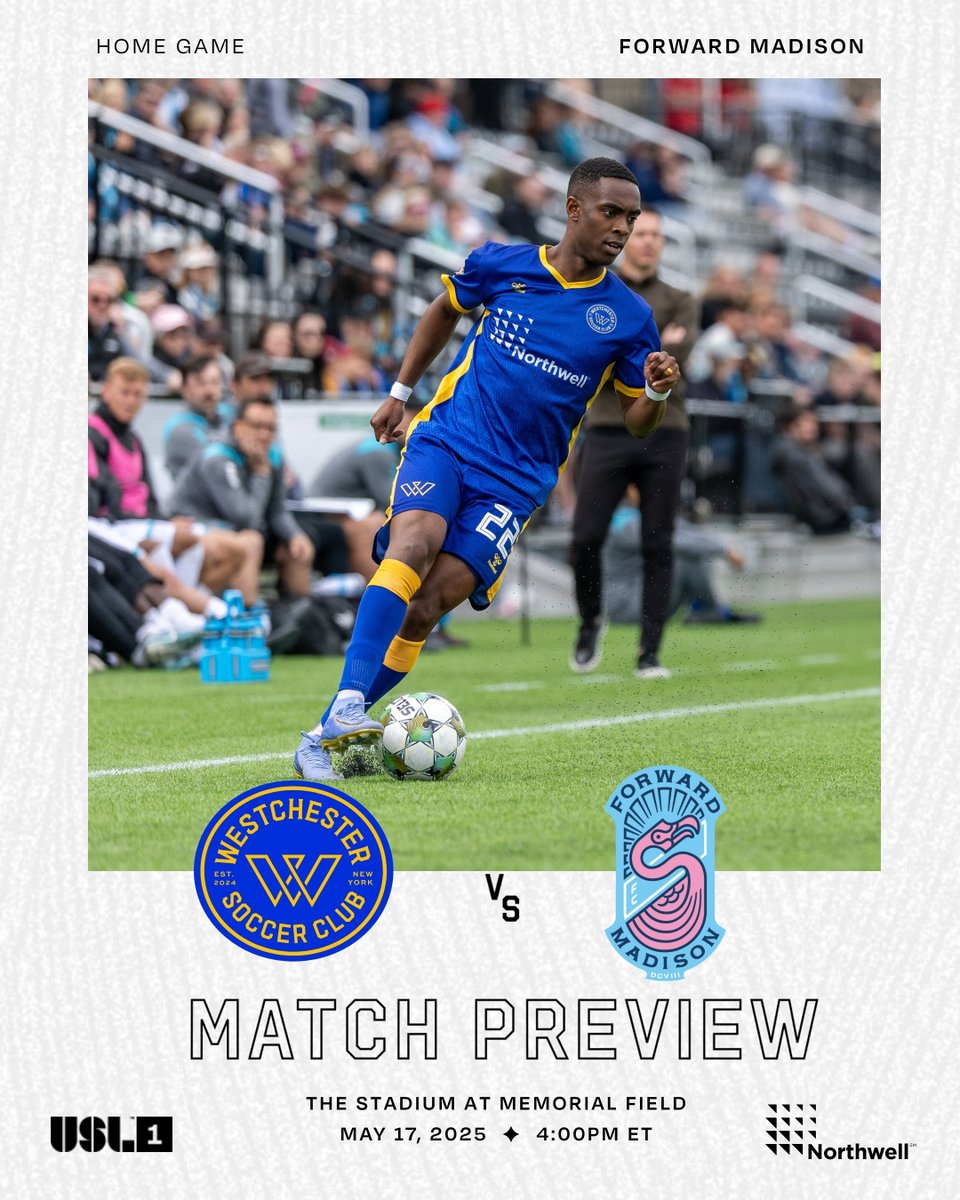 westchestersc's tweet photo. 🏟️ 🦩 Get the inside scoop on this weekend's match vs @ForwardMSNFC! 

Then get your tix! https://t.co/w0t2L9yLXZ

@NorthwellHealth @USLLeagueOne #SoccerCounty #WeAreWestchester #SomosWestchester https://t.co/fzN694Oxal