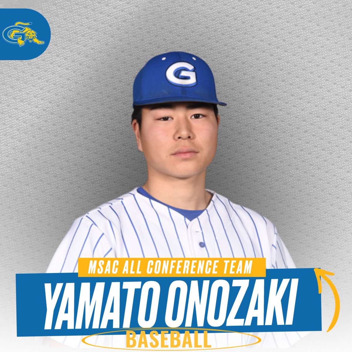 GCCSports's tweet image. ALL MSAC - Congratulations to those on Baseball who were selected to the MSAC All Conference team!! #CougarPride
Yamato Onozaki
Tarek Emara
Cooper Hassall
Wyatt Argentieri