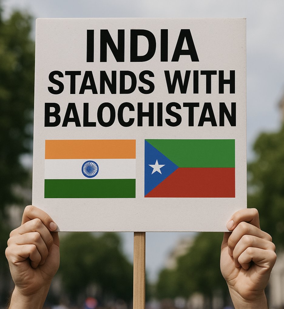 TheSanatan_'s tweet photo. भारत हमेशा साथ रहेगा ...।

#indiasupportsbalochistan https://t.co/beRbU3qDrE