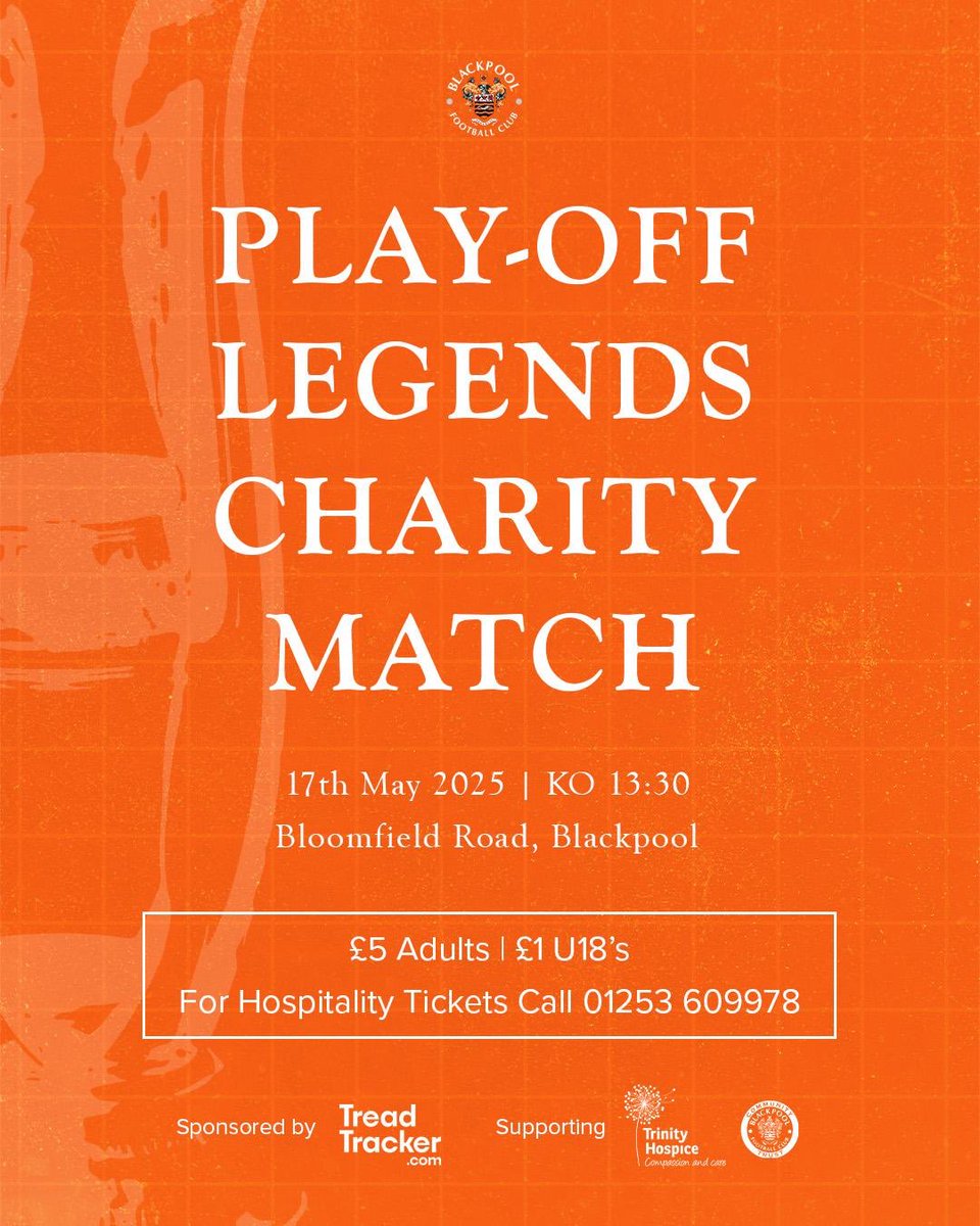 Gary Taylor-Fletcher (@gtf_12) on Twitter photo Can’t wait to pull on the <a href="/BlackpoolFC/">Blackpool FC</a> shirt again this Saturday.
Look forward to seeing all the lads on what will be a great occasion.
Hope to see a big crowd from the amazing fans to raise as much money as possible.
<a href="/BlackpoolFC/">Blackpool FC</a> <a href="/The_Gazette/">Blackpool Gazette</a> <a href="/BFC_ExPlayers/">BFC Former Players</a> Can’t wait to pull on the <a href="/BlackpoolFC/">Blackpool FC</a> shirt again this Saturday.
Look forward to seeing all the lads on what will be a great occasion.
Hope to see a big crowd from the amazing fans to raise as much money as possible.
<a href="/BlackpoolFC/">Blackpool FC</a> <a href="/The_Gazette/">Blackpool Gazette</a> <a href="/BFC_ExPlayers/">BFC Former Players</a>