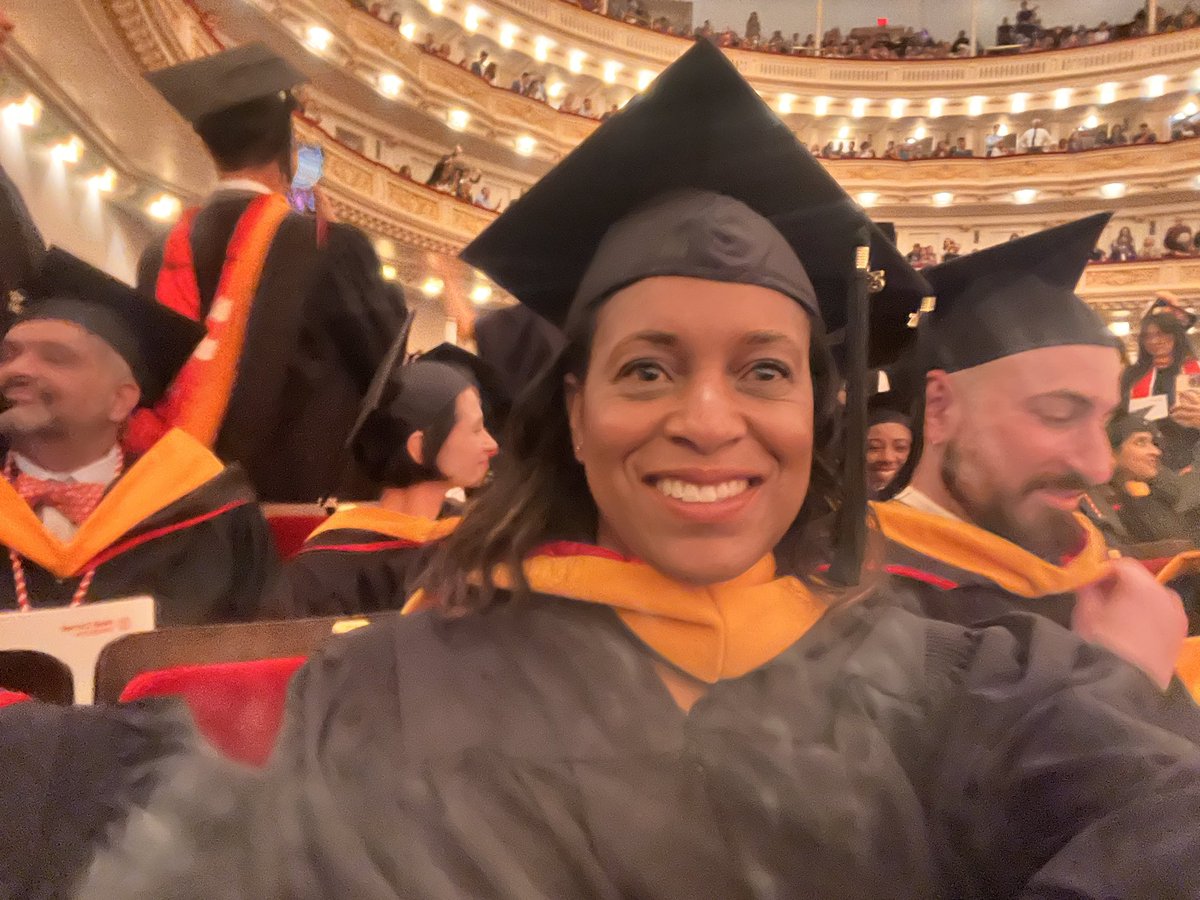 DrBeaMD's tweet photo. Today, I proudly graduate from Weill Cornell with a Master’s in Healthcare Leadership at the iconic Carnegie Hall.
A journey of purpose, perseverance, and passion for transforming healthcare!
#WeillCornell #HealthcareLeadership #CarnegieHall #GradDay #DrBeaMD https://t.co/5j0KrJRgrL