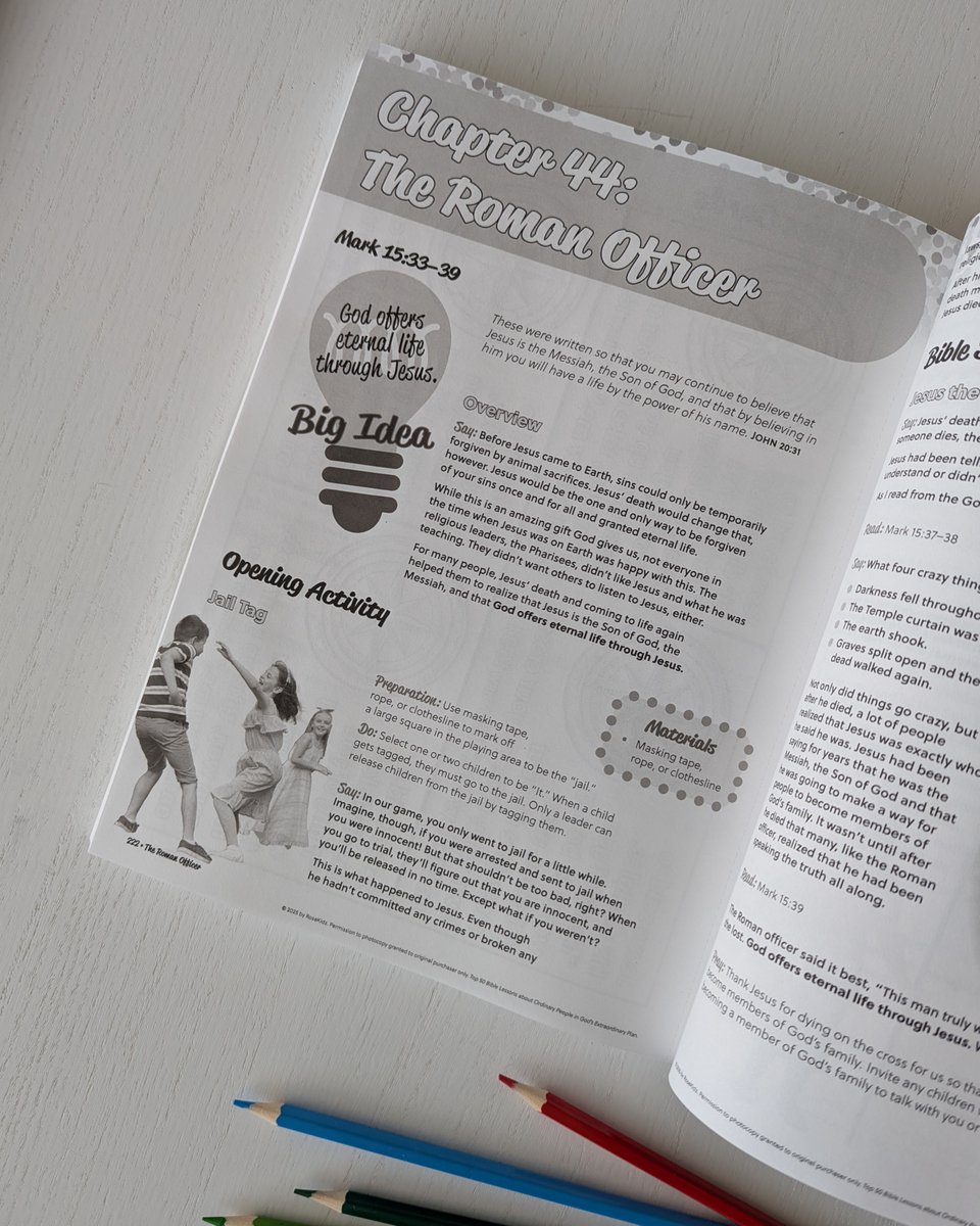 RosePublishing's tweet photo. Enjoy having 50 reproducible Bible lessons packed with stories, activities, object lessons, and so much more! Save 35% here: https://t.co/G2xQ06w0Rt
⁠
If you're working at a church, you can get the first five lessons for free after you submit the form: https://t.co/wOlEIsB2hB https://t.co/E0UWvTHFGF