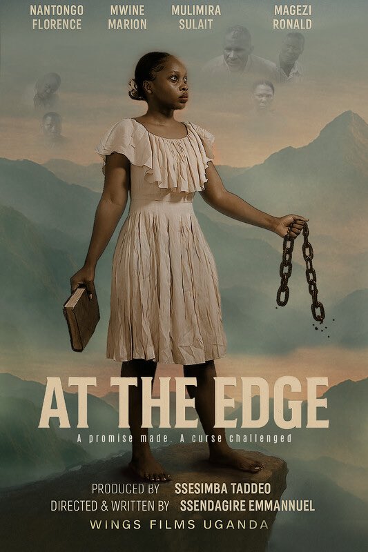 Come see this new Ugandan Film "At The Edge" on 1st June at the cinema!😎♥️

Kisakye is sold by her parents for a cow &amp; school fees, on condition she marries an old man after school. Years later, she returns educated, but not willing.

Trailer:
youtu.be/RObAhdCa5r8?si…

#UFF2025