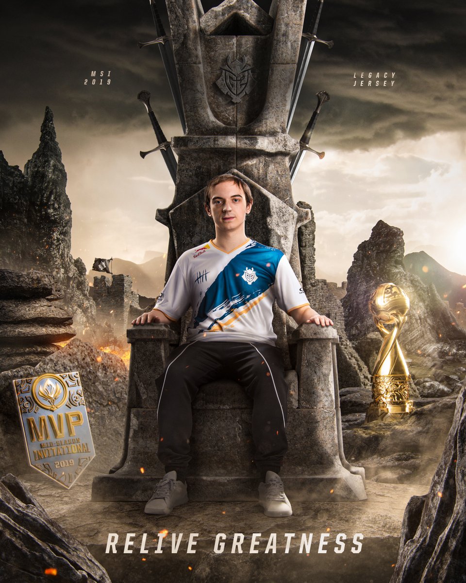 When peak League of Legends came from Europe 👑

The first jersey of our Legacy Collection is available now!