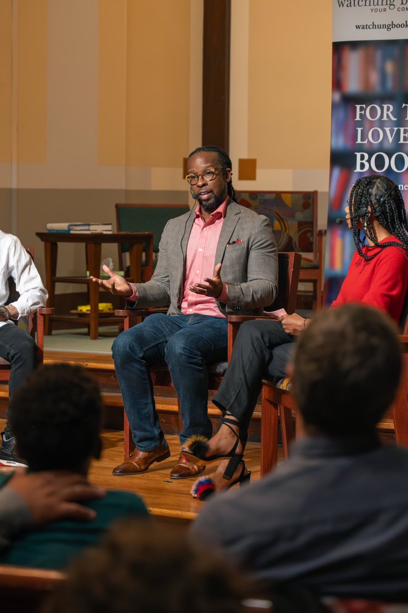 ibramxk's tweet image. Our experience together in Montclair Tuesday night was special. Not just because all those young people stood up in front of a large crowd and shared their thoughts and questions. Not just because a youngster stood up and told me he didn’t read biographies but when he started…