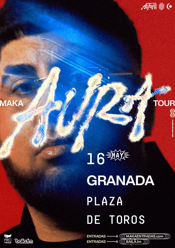 Se vende 1 entrada para el concierto de Maka mañana día 16 en Granada en la Plaza de toros de Granada a las 21:30h. RT para difusión porfa.