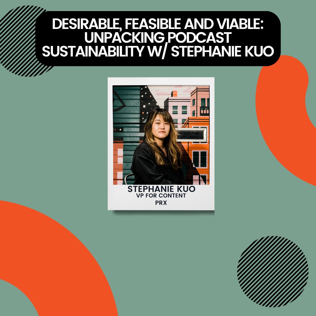 🎧 Desirable. Feasible. Viable.

Stephanie Kuo (@PRX) leads this convo at #SDFConvening2025 on how to build podcasts that last—without losing your voice.

🗓️ June 6–8 | Durham, NC

#PodcastSustainability #AudioStorytelling #SouthernDocs