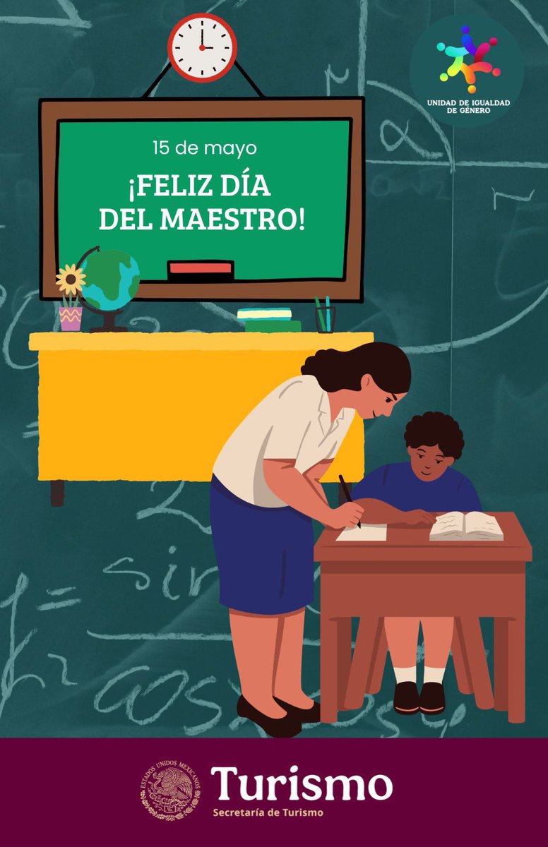 Felicidades a todas las Maestras y a todos los Maestros en su día 🍎

Gracias por su entrega, dedicación y por sembrar conocimientos con pasión. Ustedes inspiran, guían y transforman vidas todos los días. 

Su labor es invaluable y digna de admiración!