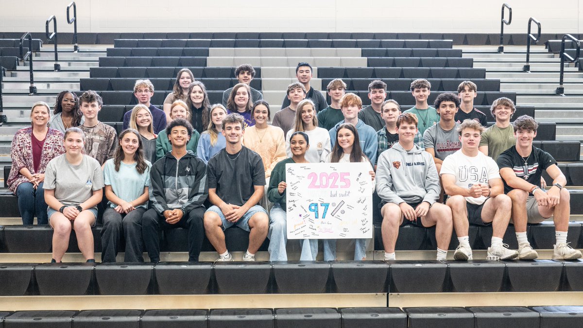 TCSPublic's tweet image. Tullahoma City Schools is celebrating some extraordinary results, as the Tullahoma High School math department had a 97 percent pass rate on the State Dual Credit Pre-Calculus Assessment! THS sophomore Chris Guo (back row, far right) scored a perfect 100 on the examination!