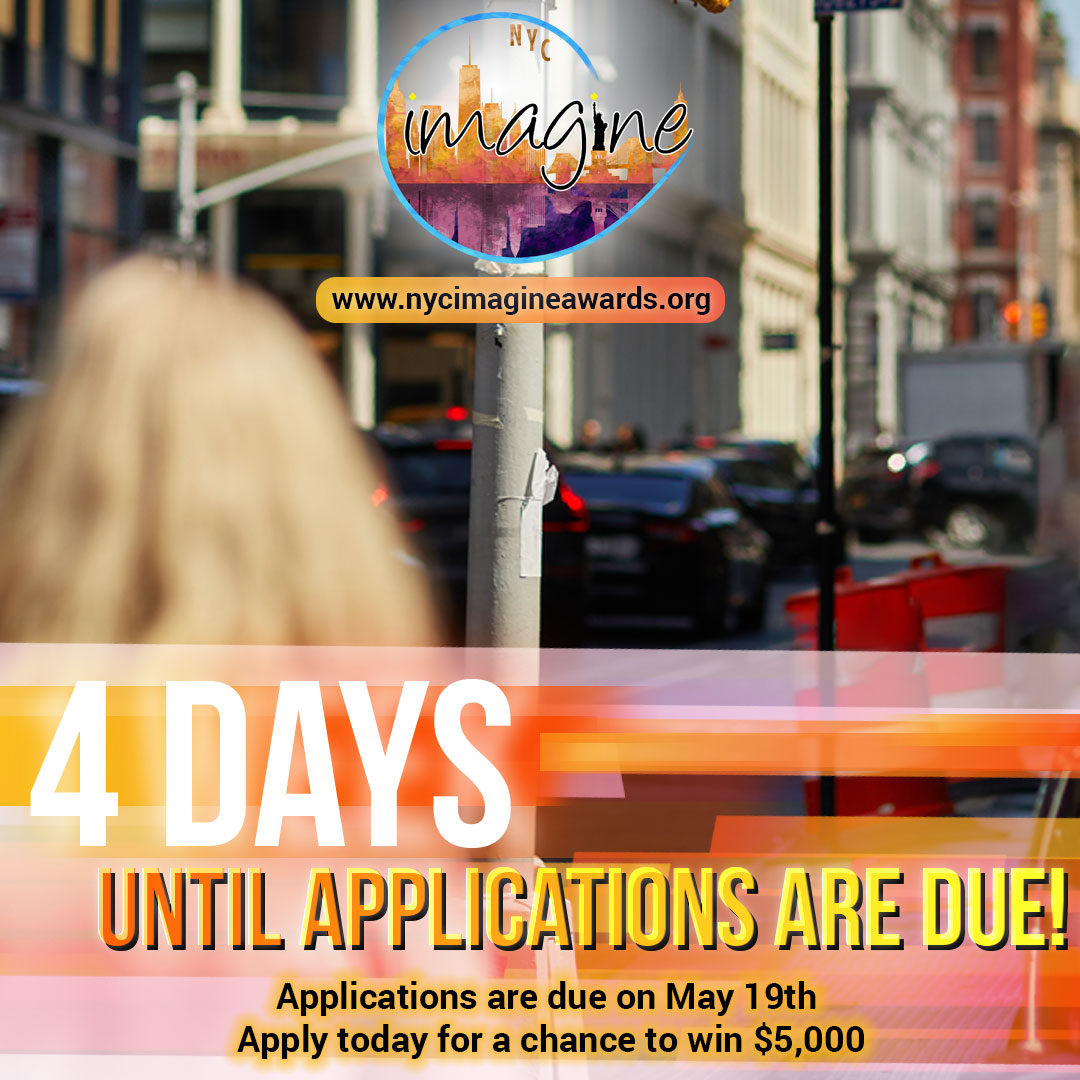 ImagineAwardNYC's tweet photo. 🚨 Only 4 Days Left to Apply! 🚨
https://t.co/GotcrIWScN
NYC Nonprofits, This Is Your Moment to Shine!
The 5th Annual NYC Imagine Awards is almost here — and the clock is ticking! Don’t miss your chance to be recognized as one of NYC’s most innovative and impactful nonprofits. https://t.co/lzlmzjc7ln