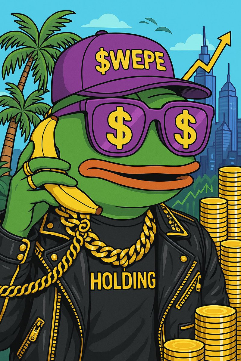 <a href="/WEPEToken/">Wall Street Pepe</a> Banana’s Ringing — It’s the Bulls 📈🍌

$WEPE