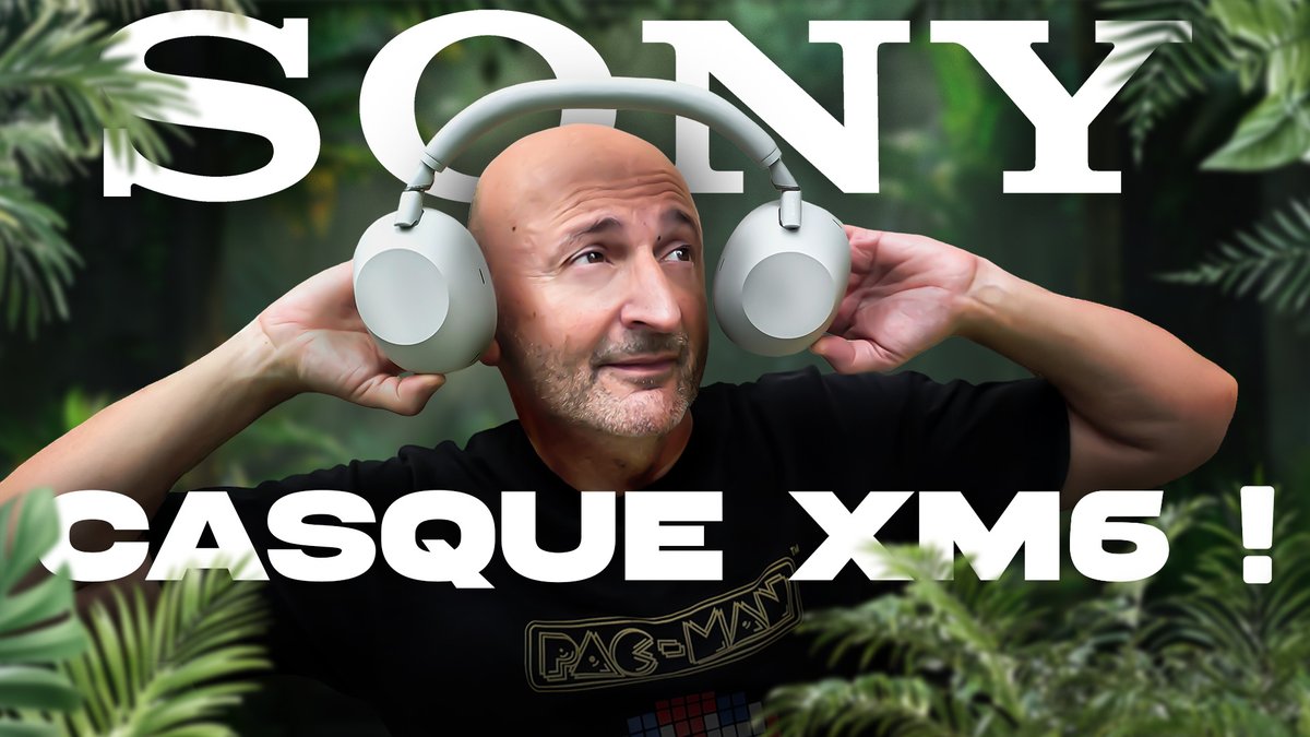 PP Garcia / PP World (OFFICIEL) (@ppgarcia75) on Twitter photo 📢NOUVELLE VIDÉO 4K chapitrée📢
TROIS ANNÉES A L'ATTENDRE !
Voici le nouveau casque antibruit SONY XM6 !
<a href="/SonyFrance/">Sony France</a> #Sony RT RT au Max ! ⬇️
youtu.be/Nhc_Y3is1zU 📢NOUVELLE VIDÉO 4K chapitrée📢
TROIS ANNÉES A L'ATTENDRE !
Voici le nouveau casque antibruit SONY XM6 !
<a href="/SonyFrance/">Sony France</a> #Sony RT RT au Max ! ⬇️
youtu.be/Nhc_Y3is1zU
