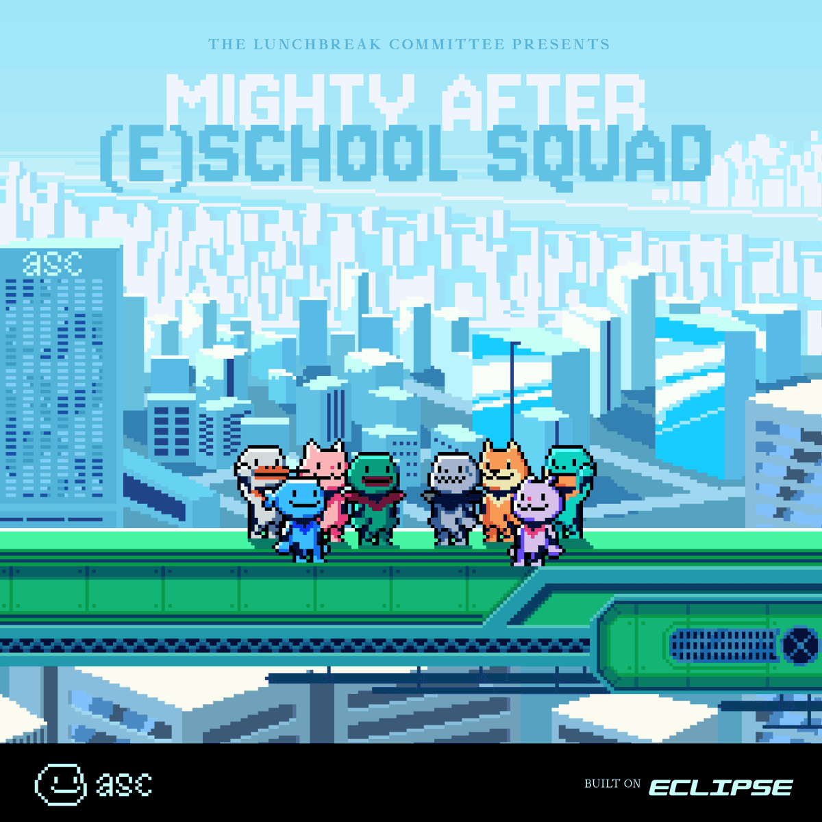 The Lunchbreak Committee presents:

MIGHTY (E)SCHOOL SQUAD
 
Built on <a href="/EclipseFND/">Eclipse</a>