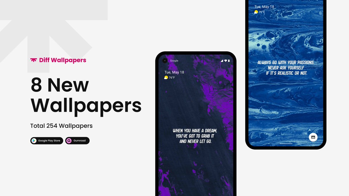 Abhishek01kr's tweet photo. 8 new 4K wallpapers just dropped in Diff Wallpapers! β¨
β
8 new 4K wallpapers
π¦ Total: 254 Wallpapers
π± Phone only
β¬ Download now!
Google Play: https://t.co/0hCjRDq8vU
Gumroad: https://t.co/KdDYqmFkrU
#homescreen #wallpapers #diffwallpapers #androidsetup https://t.co/Ogp1DADDsa