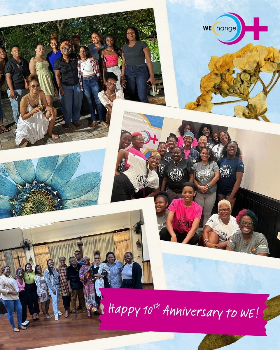 Happy 10th Anniversary to WE! 🩷💜💙
For a decade, we’ve proudly championed the rights of LBTQ women and non-binary people, advocating for gender justice, reproductive rights, and so much more.
Thank you for standing with us.

We’re honored to keep building this movement with