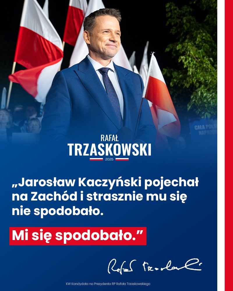 Trzaskowski2O25's tweet photo. 💬 Prezydent @Trzaskowski_ 👇 https://t.co/kzMlkV84sS