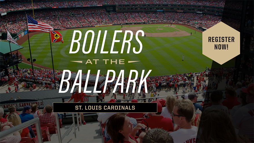 Purdue Alumni (@purduealumni) on Twitter photo Secure your spot for Boilers at the Ballpark in St. Louis! Join us June 21 at Busch Stadium in St. Louis for a day of family-friendly fun as the <a href="/Cardinals/">St. Louis Cardinals</a> host the <a href="/Reds/">Cincinnati Reds</a>.
Get your tickets 🎟️ now at purdue.university/3E6rzEX. Secure your spot for Boilers at the Ballpark in St. Louis! Join us June 21 at Busch Stadium in St. Louis for a day of family-friendly fun as the <a href="/Cardinals/">St. Louis Cardinals</a> host the <a href="/Reds/">Cincinnati Reds</a>.
Get your tickets 🎟️ now at purdue.university/3E6rzEX.