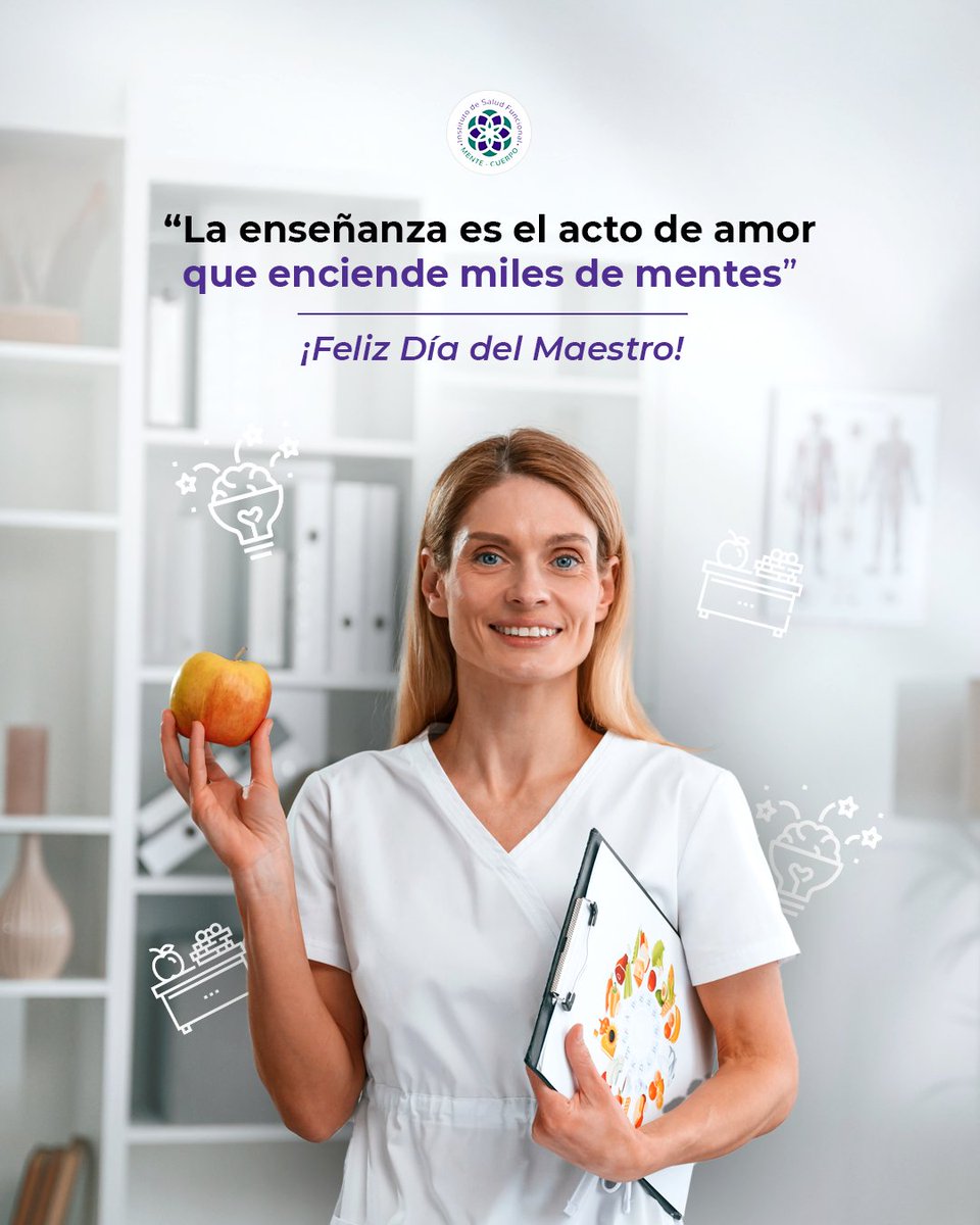 isfmcmx's tweet photo. Feliz día a todos los Maestros y Coach que inspiran a cada uno de nosotros a seguir aprendiendo 🎉 🙌 🤓
#Díadelmaestro #isfmc #salud https://t.co/RO68BAruPg