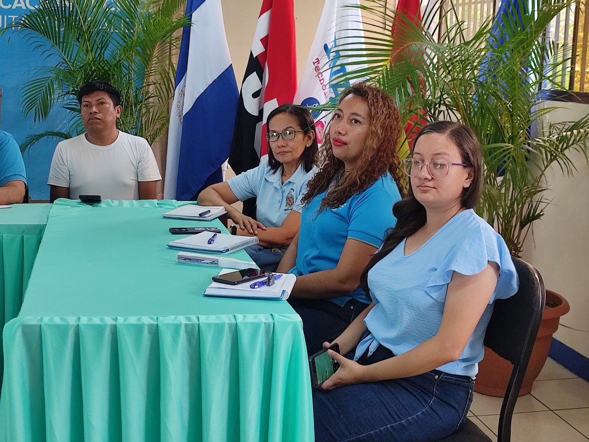 📍 Autoridades educativas de nuestro centro tecnológico el día de hoy participaron en la Presentación del Mecanismo Nacional de Gestión y Planificación de Oferta Técnica y Universitaria, desde la Estrategia Nacional de Educación "Bendiciones y Victorias". #SoyTecNicaragua 🤩