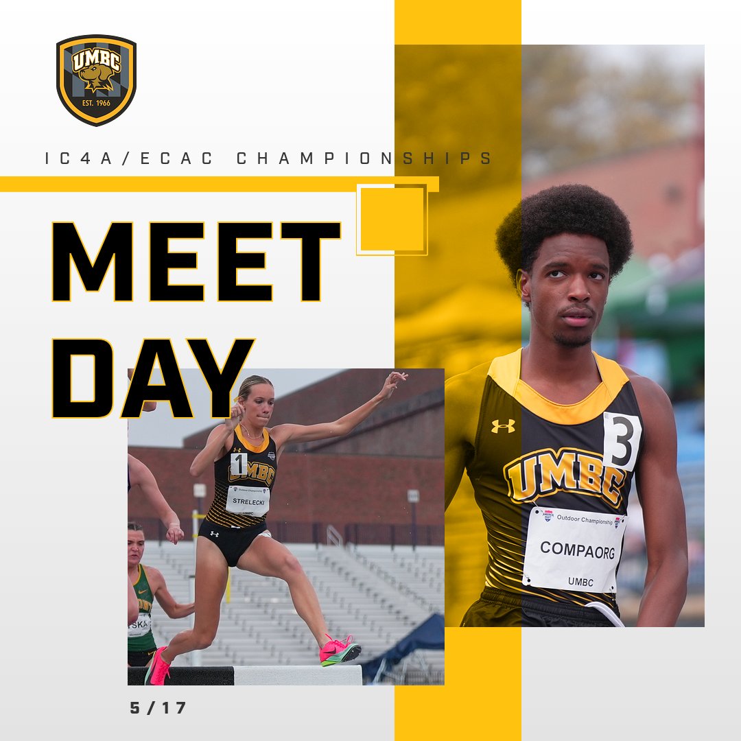 IT'S MEET DAY! We are back in action at the IC4A/ECAC Championships!

#RetrieverNation